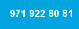 971 922 80 81 971 922 80 81